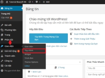 HƯỚNG DẪN SỬ DỤNG HEADER TRONG WORDPRESS